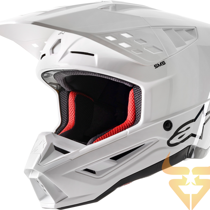 Capacete Alpinestars Sm5 Solid White