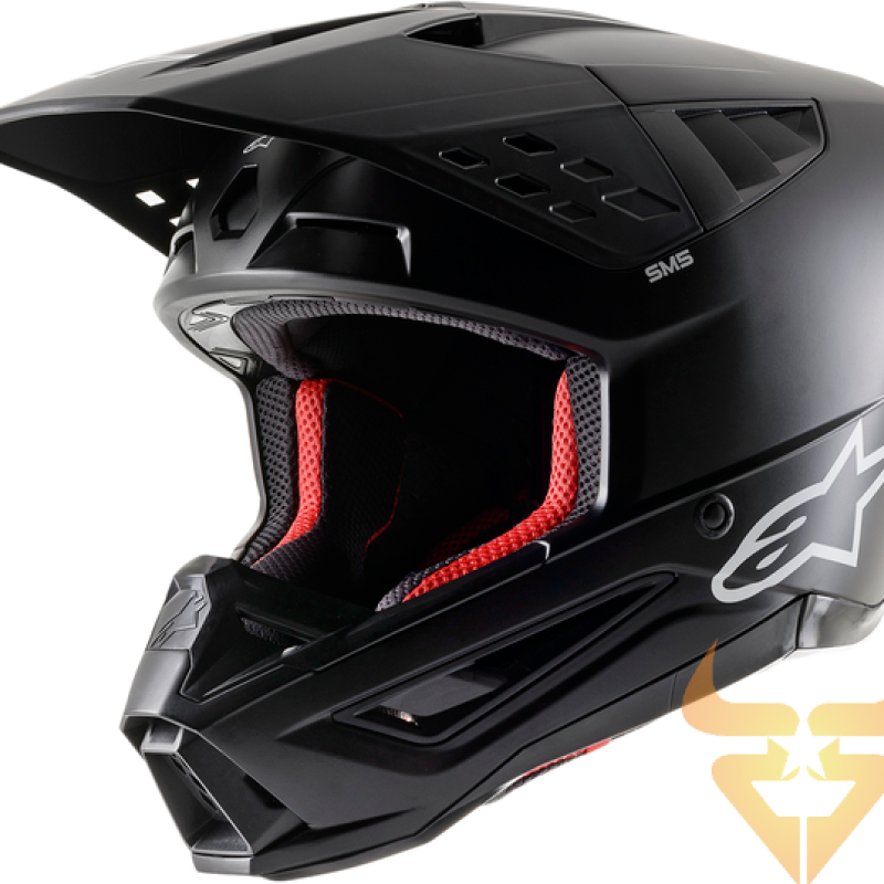 Capacete Alpinestars Sm5 Solid Black