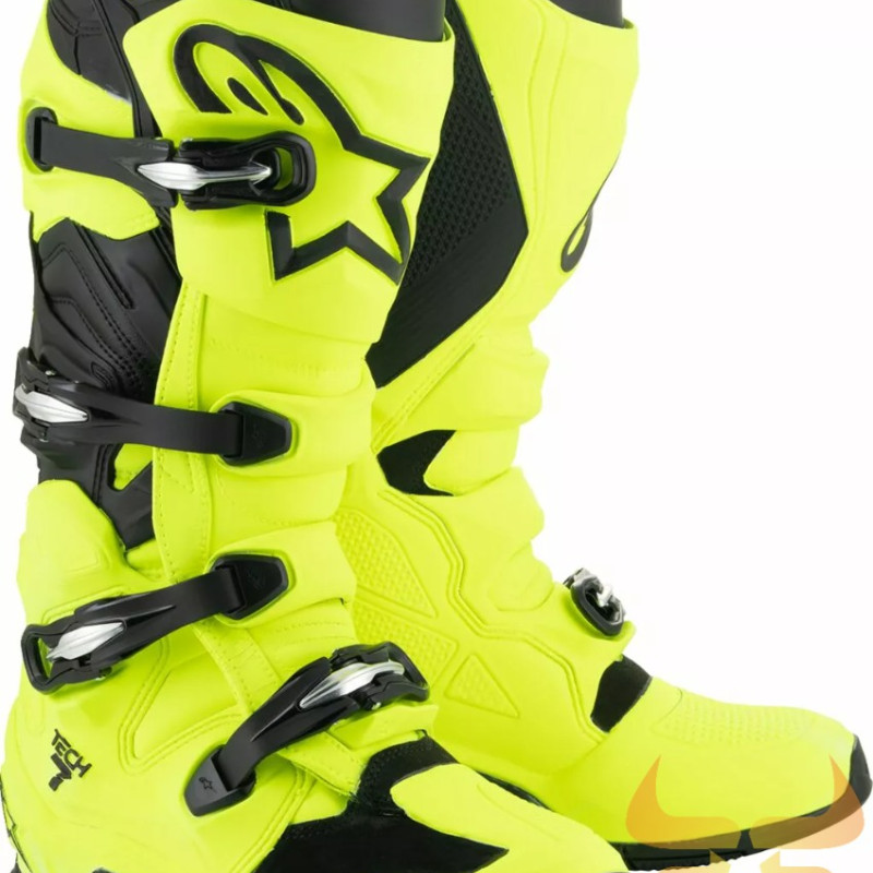 Botas Alpinestars Tech 7 Yellow Fluo