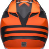 Capacete Bell Mx-9 Mips Disrupt Black Matte / Orange