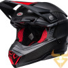 Capacete Bell Moto-10 Spherical Satin / Gloss Black / Red