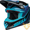 Capacete Bell Moto-9S Sprite Gloss Black / Blue