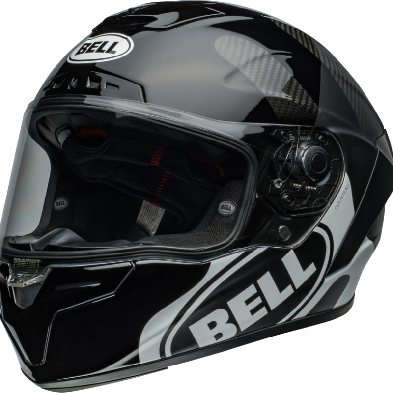 Capacete Bell Race Star DLX Flex Hello Cousteau Algae Matte / Gloss Black / White