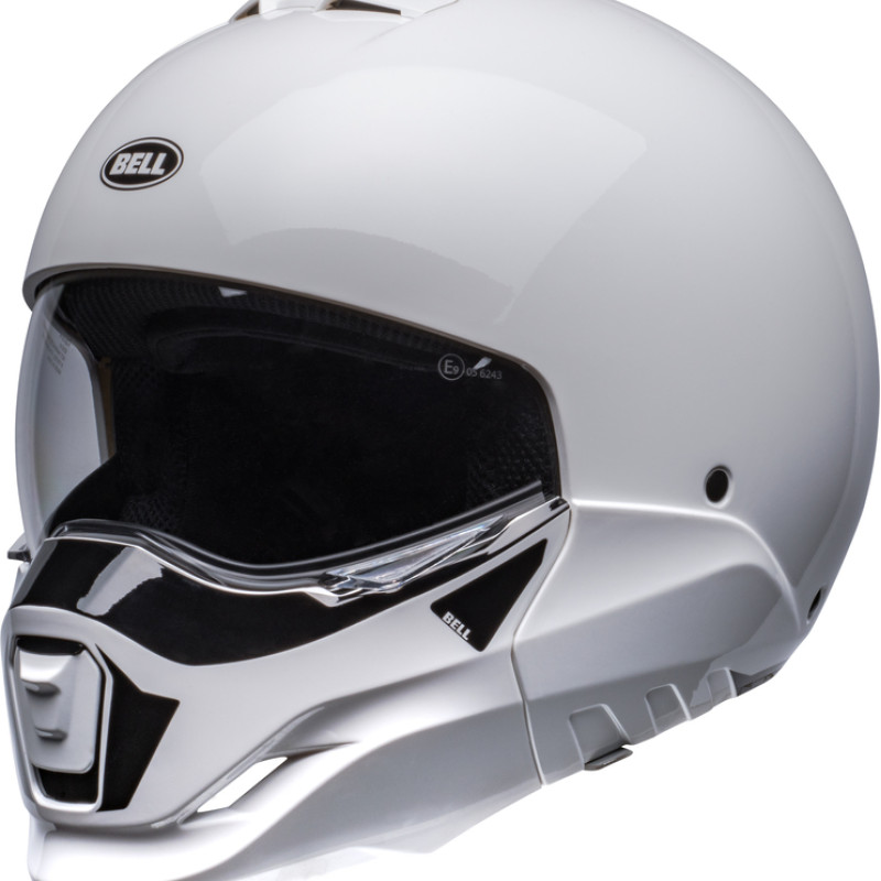 Capacete Bell Broozer Duplet Gloss White