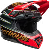 Capacete Bell Moto-10 Spherical Fasthouse DITD 24 Gloss Red / Gold