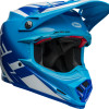 Capacete Bell Moto-9S Flex Rail Gloss Blue / White