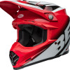 Capacete Bell Moto-9S Flex Rail Gloss Red / White