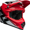 Capacete Bell Moto-9S Flex Rail Gloss Red / White