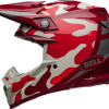 Capacete Bell Moto-9S Flex Ferrandis Méchant Gloss Red / Silver