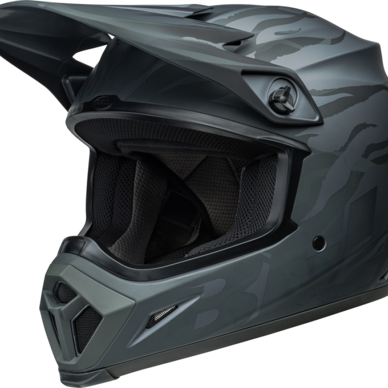 Capacete Bell Mx-9 Decay Matte Black