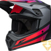 Capacete Bell Mx-9 Mips Alter Ego Gloss Matte Black / Red