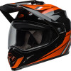 Capacete Bell Mx-9 Adventure Mips Alpine Gloss Black / Orange