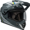 Capacete Bell Mx-9 Adventure Mips Alpine Gloss Gray / Blue