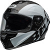 Capacete Bell Race Star DLX Flex Offset Gloss Black / White