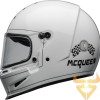 Capacete Bell Eliminator Steve McQueen Gloss White