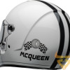 Capacete Bell Eliminator Steve McQueen Gloss White