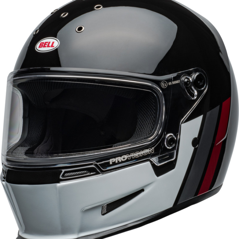 Capacete Bell Eliminator GT Gloss Preto / Branco