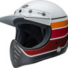 Capacete Bell Moto-3 RSD Saddleback Satin / Gloss White / Black