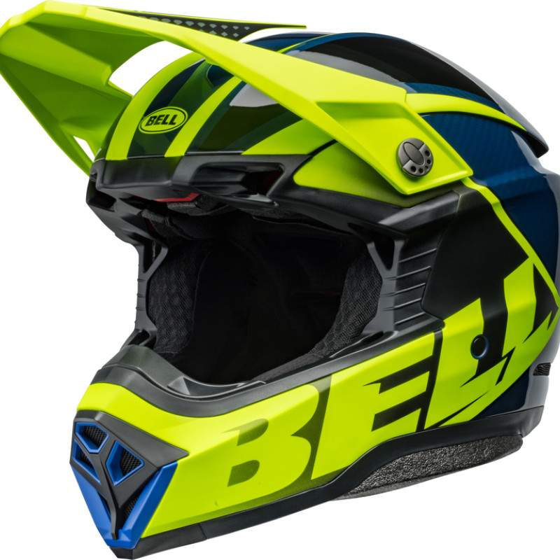 Capacete Bell Moto-10 Spherical Sliced Matte / Gloss Retina / Blue