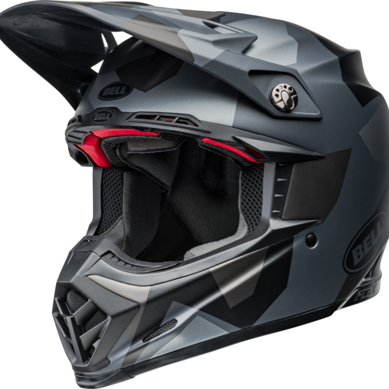 Capacete Bell Moto-9S Flex Rover Matte Gray Camo