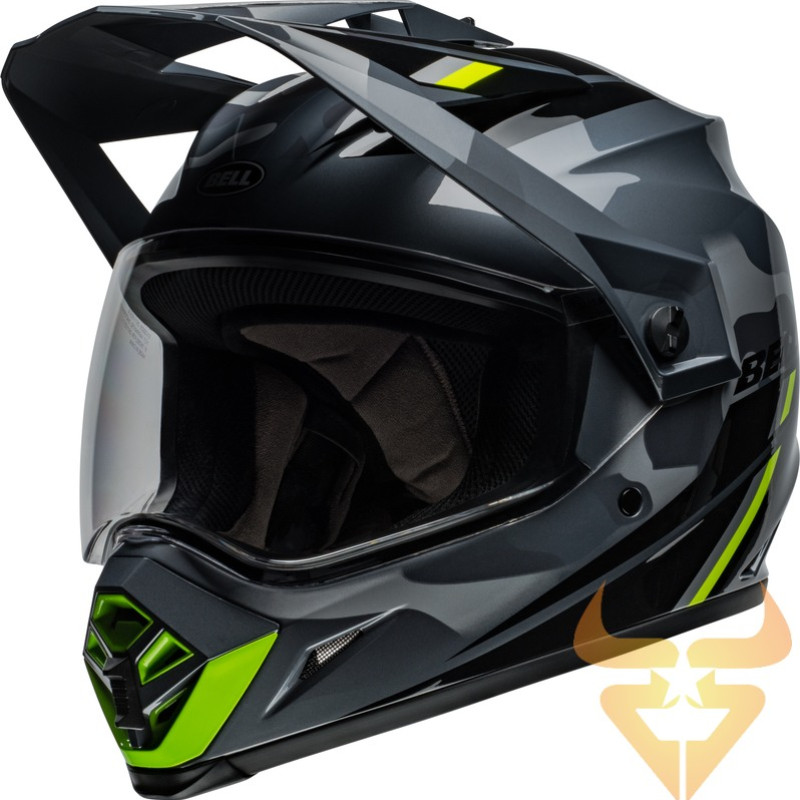 Capacete Bell Mx-9 Adventure Mips Alpine Gloss Met Gray / Camo