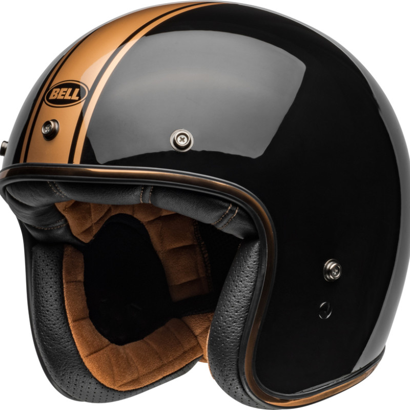 Capacete Bell Custom 500 Rally Gloss Black Bronze