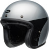 Capacete Bell Custom 500 Chassis Gloss Silver Black