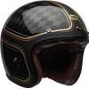 Capacete Bell Custom 500 Carbon RSD Checkmate Matte Gloss Black / Gold