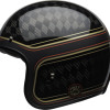 Capacete Bell Custom 500 Carbon RSD Checkmate Matte Gloss Black / Gold