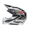 Capacete Bell Moto-10 Spherical Mips Fasthouse Renen Raycon Matte Gloss Black / White