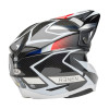 Capacete Bell Moto-10 Spherical Mips Fasthouse Renen Raycon Matte Gloss Black / White