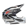 Capacete Bell Moto-10 Spherical Mips Fasthouse Renen Raycon Matte Gloss Black / White