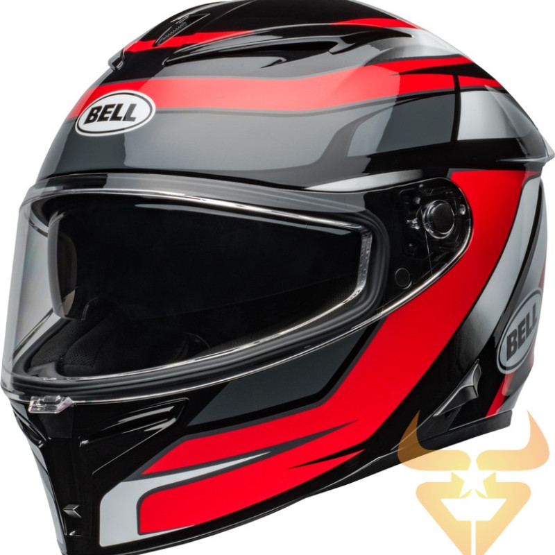 Capacete Bell Lithium Mips Podium Gloss Black / Red