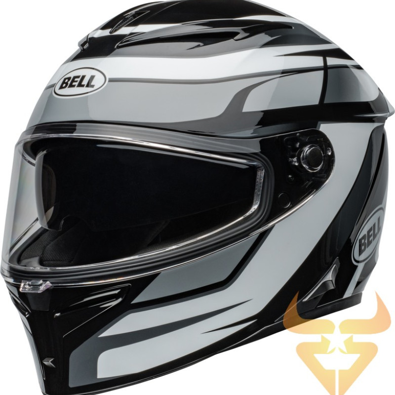 Capacete Bell Lithium Mips Podium Gloss Black / White