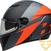 Capacete Bell Lithium Shear Matte Gray / Orange