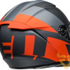 Capacete Bell Lithium Shear Matte Gray / Orange