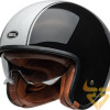 Capacete Bell TX501 Rally Gloss Black / White