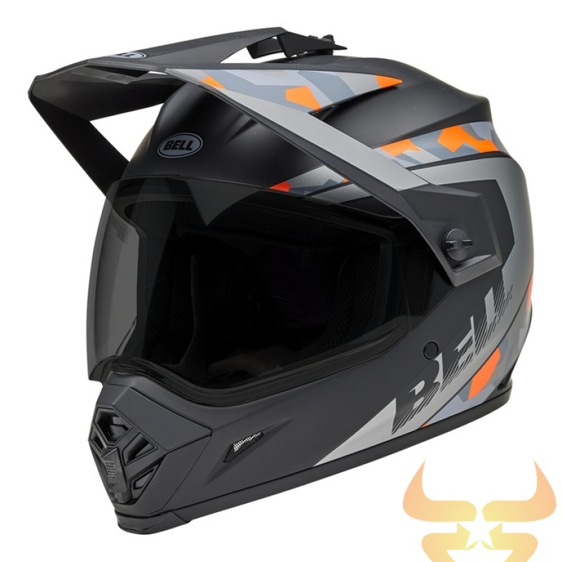 Capacete Bell Mx-9 Adventure Mips Mesa Matte Black Orange Camo