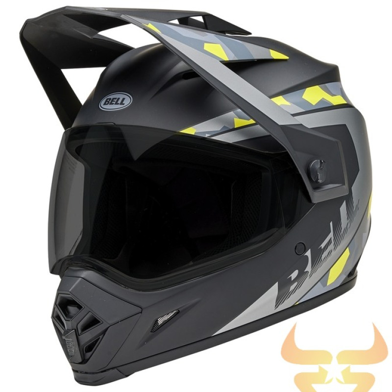 Capacete Bell Mx-9 Adventure Mips Mesa Matte Black Yellow Camo