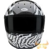 Capacete Bell Eliminator Carbon Deathspray Gloss Black / White / Black