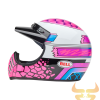 Capacete Bell Moto-3 Deathspray Gloss Pink Purple