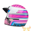 Capacete Bell Moto-3 Deathspray Gloss Pink Purple