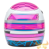 Capacete Bell Moto-3 Deathspray Gloss Pink Purple