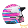 Capacete Bell Moto-3 Deathspray Gloss Pink Purple