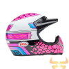 Capacete Bell Moto-3 Deathspray Gloss Pink Purple