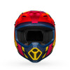 Capacete Bell Mx-9 Mips Strike Azul / Laranja / Rosa