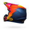 Capacete Bell Mx-9 Mips Strike Azul / Laranja / Rosa