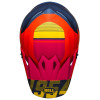 Capacete Bell Mx-9 Mips Strike Azul / Laranja / Rosa