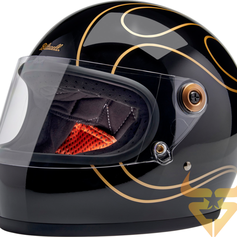 Capacete BILTWELL Gringo SV Gloss Gold / Black