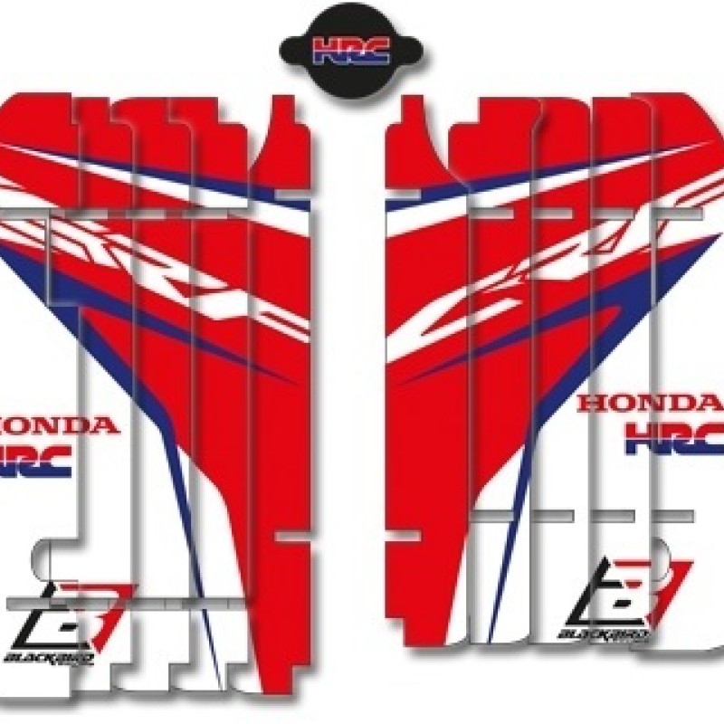 Autocolante Radiador Honda Replica Team Hrc